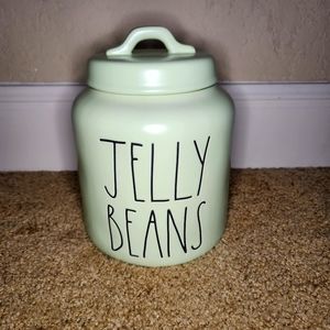 Rae Dunn Grean Jelly Beans Easter canister